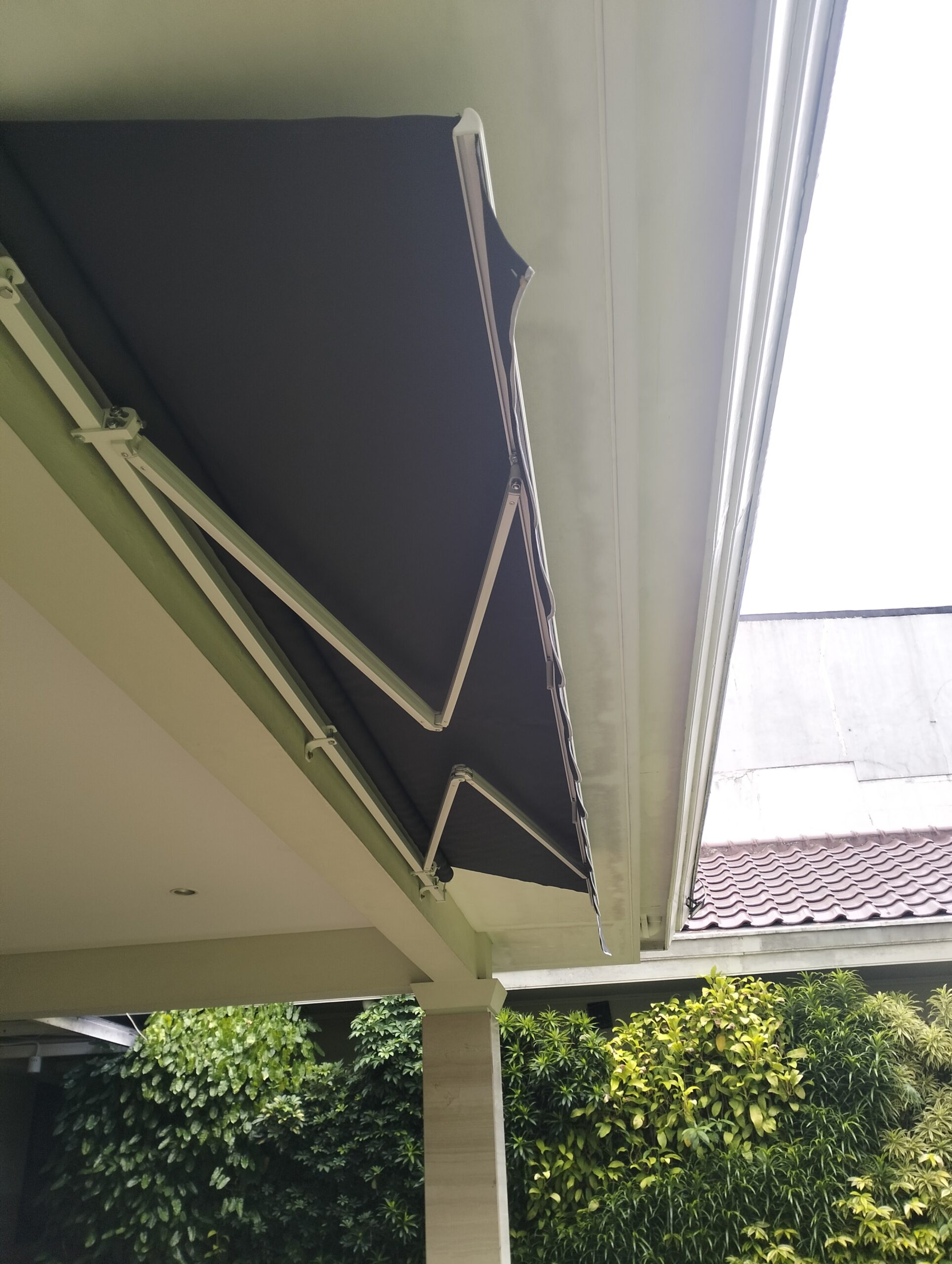 canopy kain awning gulung